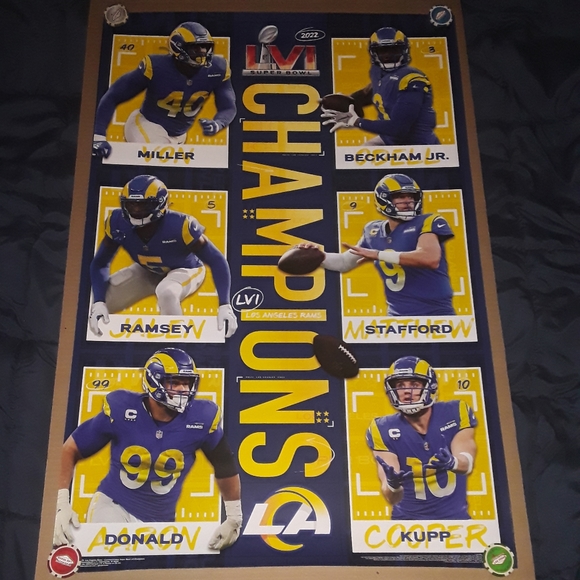 NFL Los Angeles Rams Poster - Picture 2 of 2